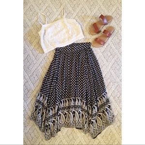 Paisley Handkerchief Skirt